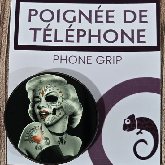 Poignée de téléphone / Support rétractable – Marilyn
