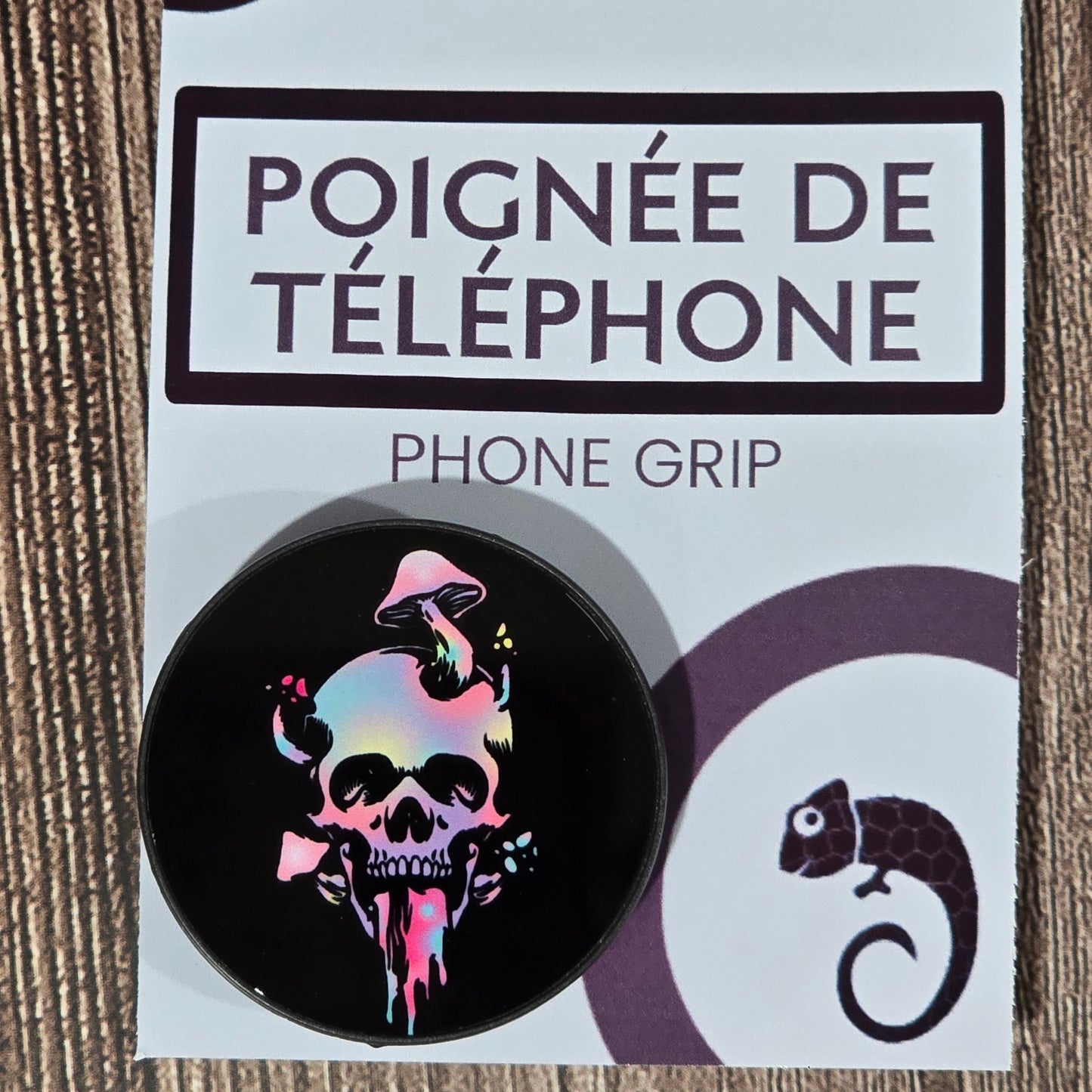 Phone Grip | Mushroom Skull
