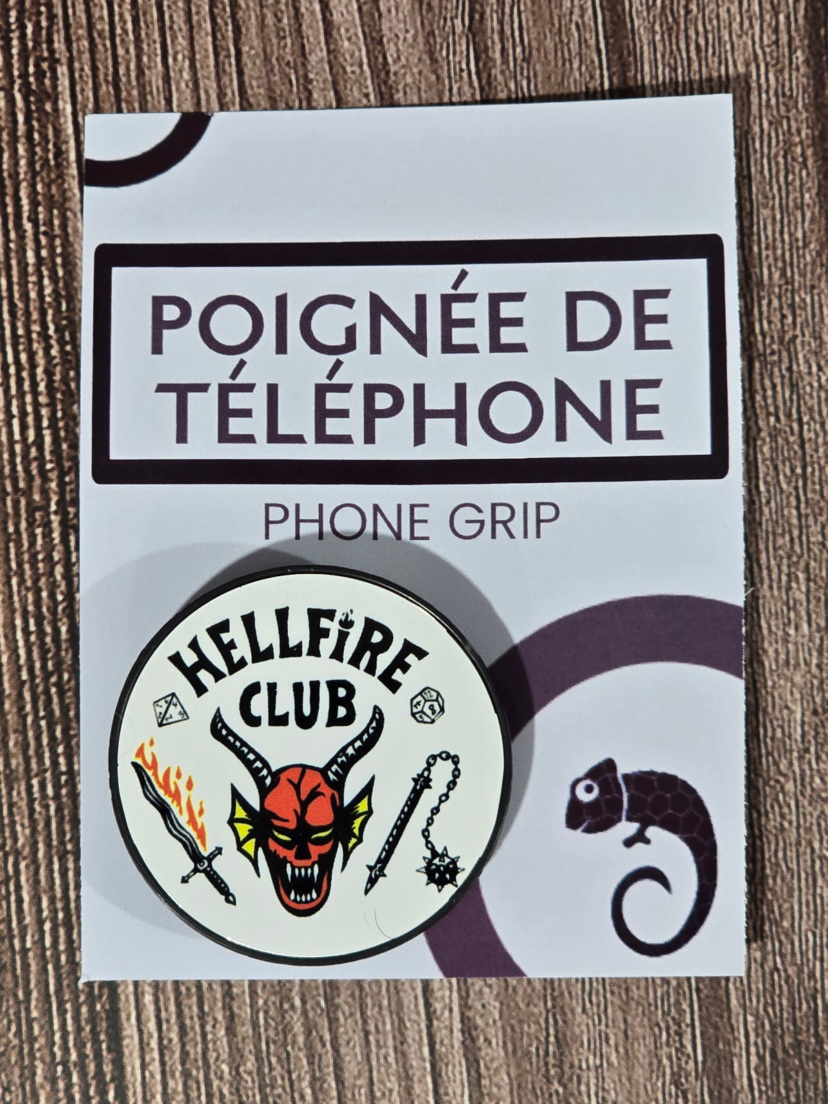 Poignée de téléphone / Support rétractable – HellFire Club