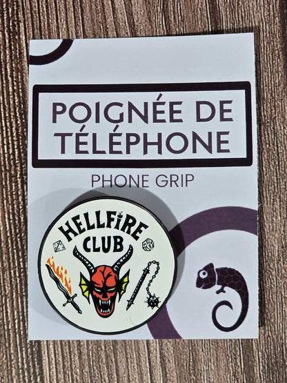Poignée de téléphone / Support rétractable – HellFire Club