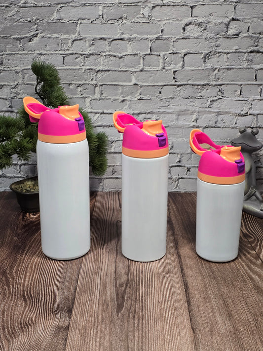 Dupe Owala – Bouteille isotherme avec paille intégrée (32oz, 24oz, 16oz)