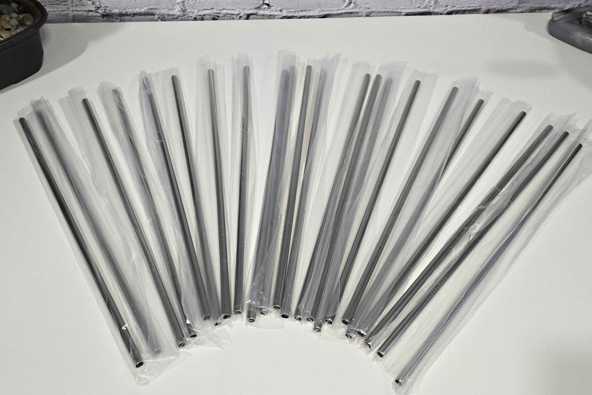 🥤 Pailles de rechange – Métal ou Plastique