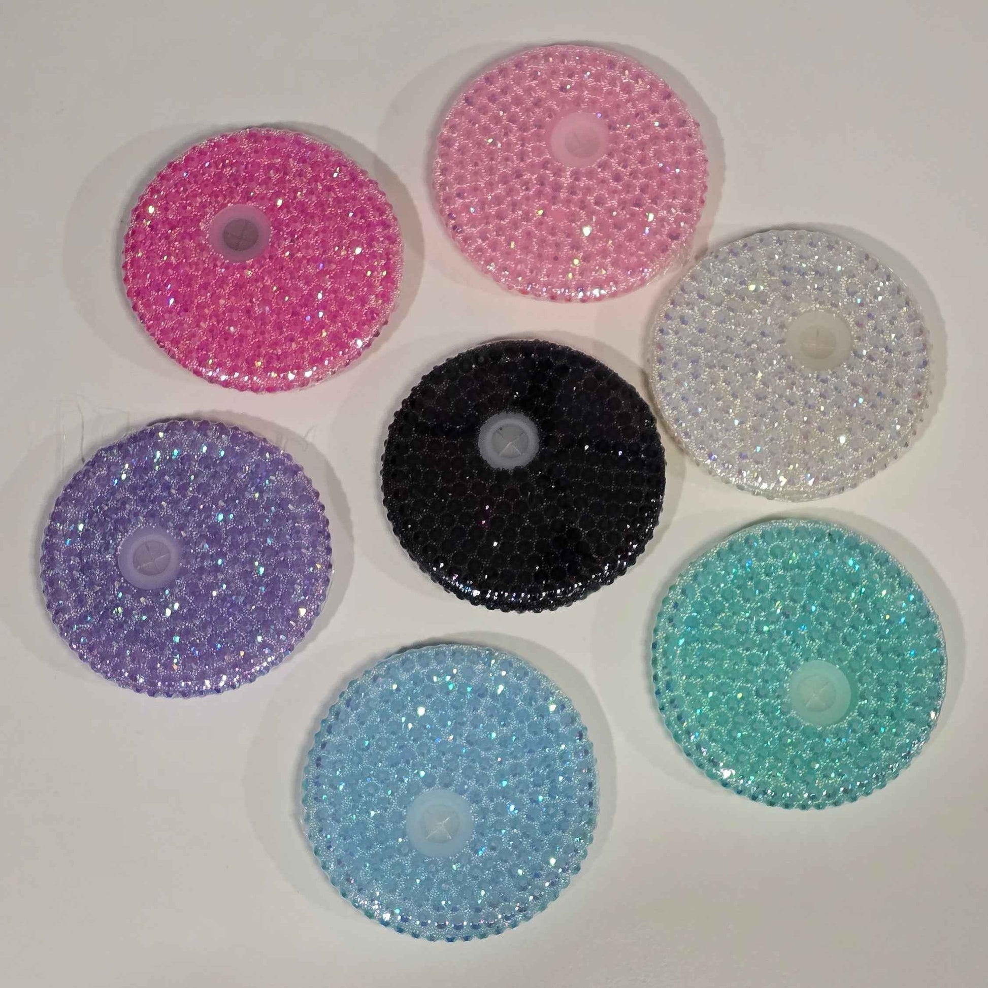 ✨ Couvercles de luxe à strass – Can Glass 16oz