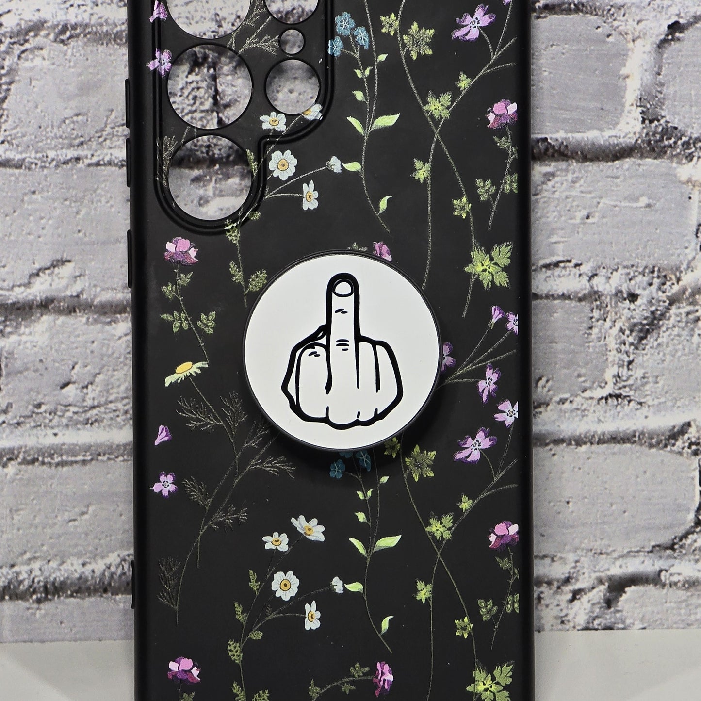 Poignée de téléphone / Support rétractable – Doigt d'honneur BD