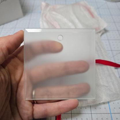 Ornements de Noël Vierge pour Sublimation (Céramique & Verre) - 3x3 po