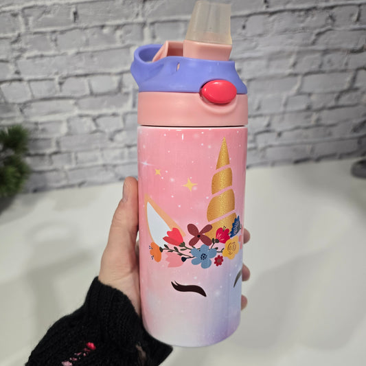 12oz Kids Tumbler | Unicorn Head
