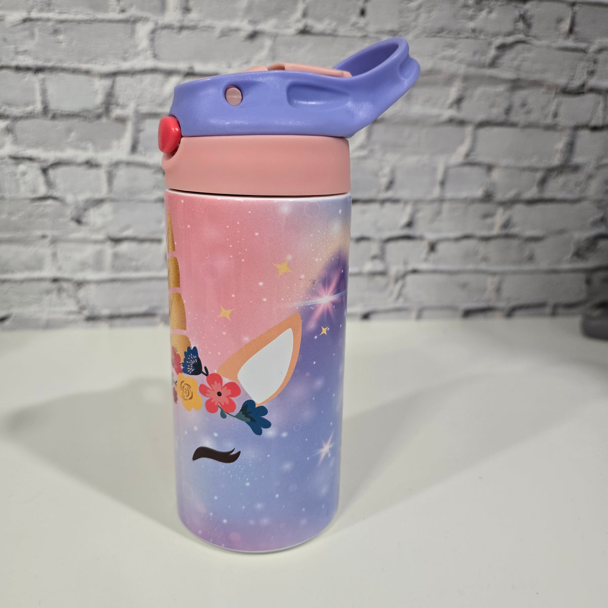 12oz Kids Tumbler | Unicorn Head