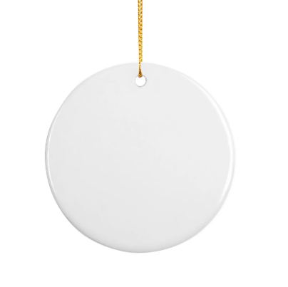 Ornements de Noël Vierge pour Sublimation (Céramique & Verre) - 3x3 po