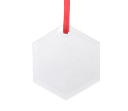 Ornements de Noël Vierge pour Sublimation (Céramique & Verre) - 3x3 po