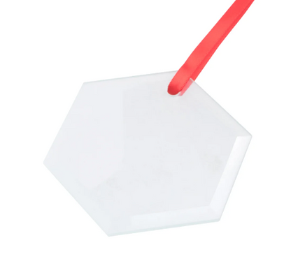 Ornements de Noël Vierge pour Sublimation (Céramique & Verre) - 3x3 po