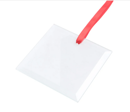 Ornements de Noël Vierge pour Sublimation (Céramique & Verre) - 3x3 po