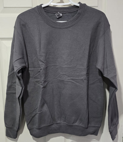 Chandail col rond (Crewneck) unisex Gildan vierge (S à 2XL – 8 couleurs) – DTF & Vinyle thermocollant (HTV)