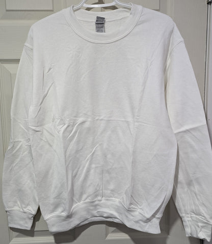 Chandail col rond (Crewneck) unisex Gildan vierge (S à 2XL – 8 couleurs) – DTF & Vinyle thermocollant (HTV)