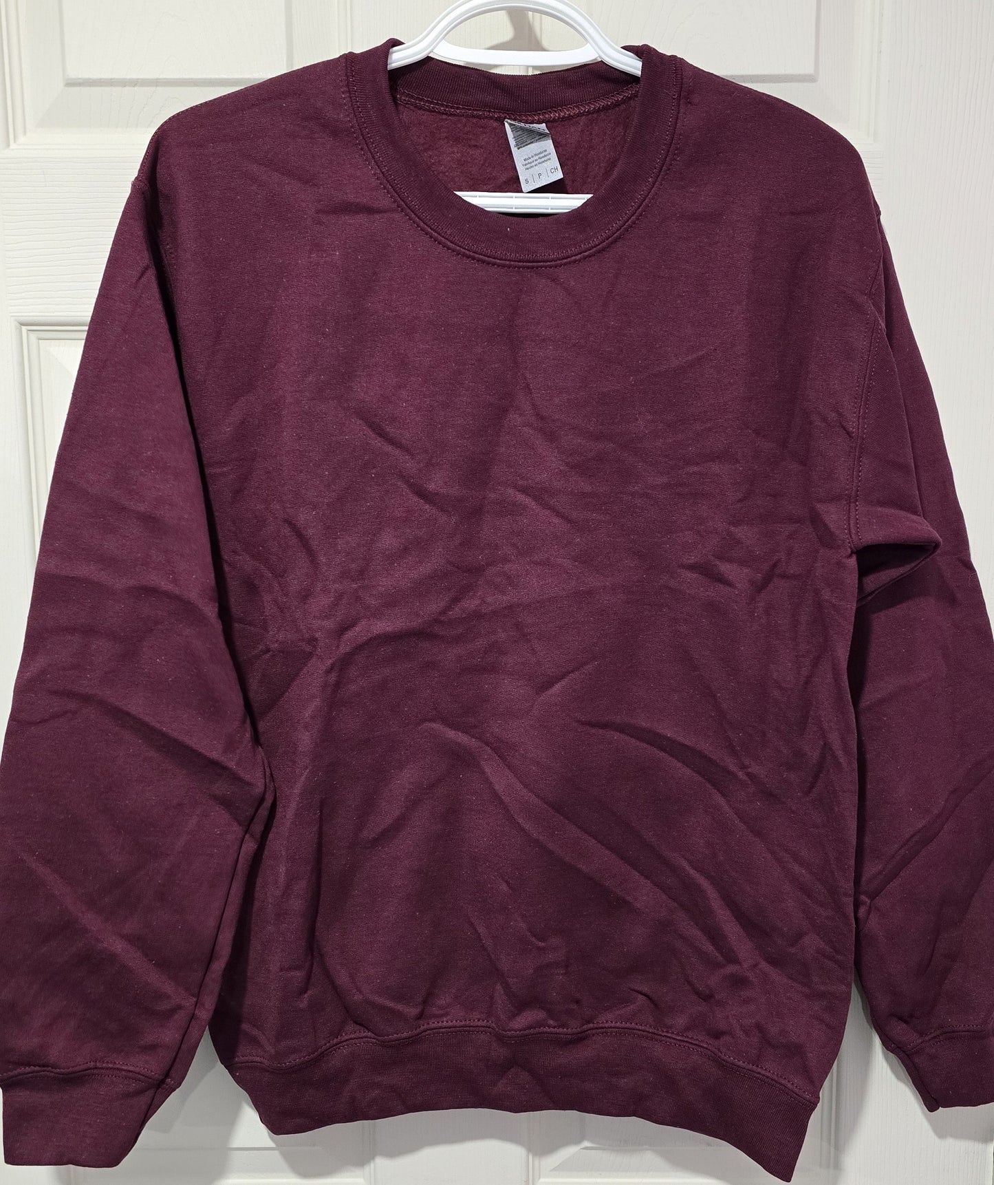 Chandail col rond (Crewneck) unisex Gildan vierge (S à 2XL – 8 couleurs) – DTF & Vinyle thermocollant (HTV)