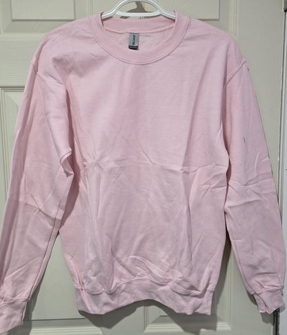 Chandail col rond (Crewneck) unisex Gildan vierge (S à 2XL – 8 couleurs) – DTF & Vinyle thermocollant (HTV)