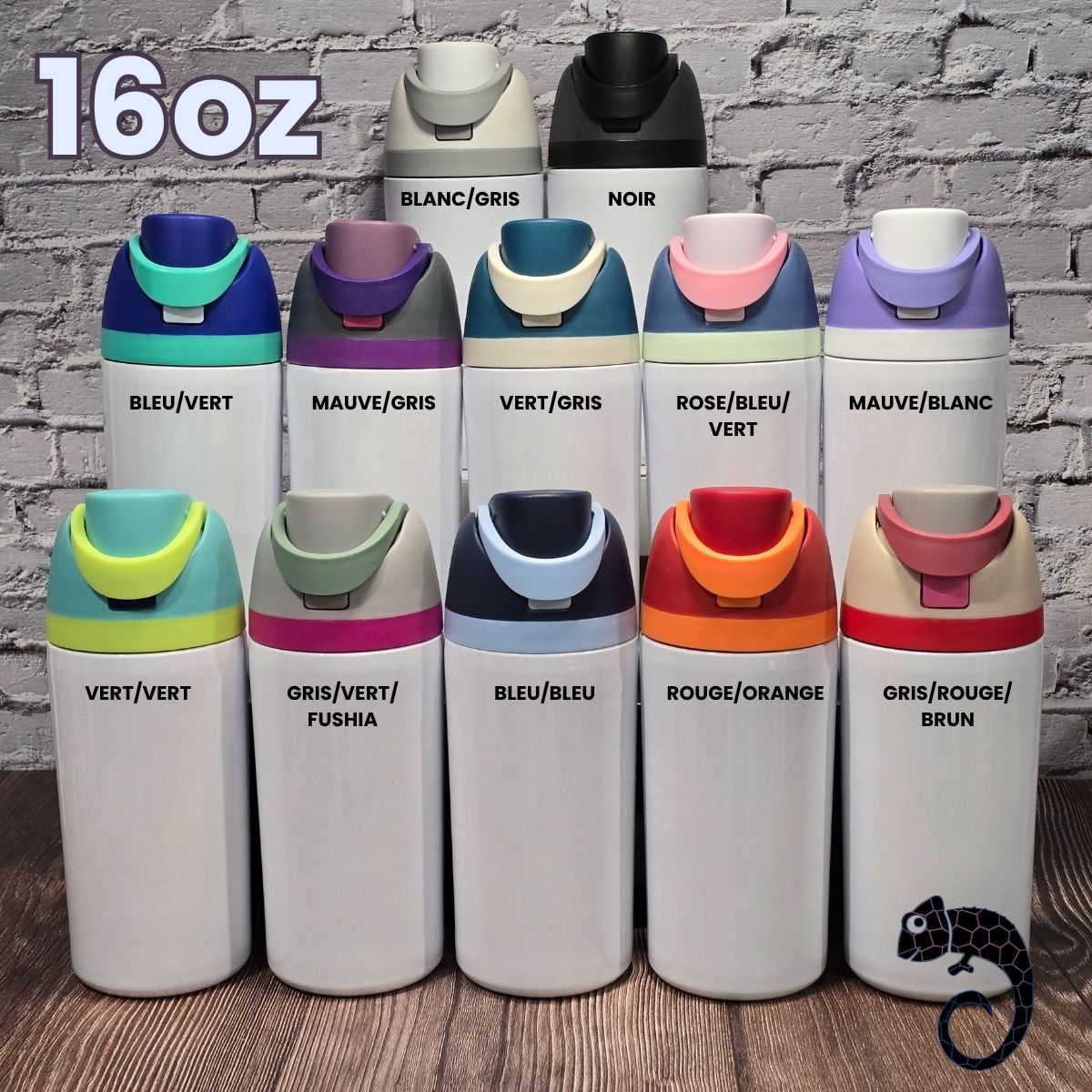 Dupe Owala – Bouteille isotherme avec paille intégrée (32oz, 24oz, 16oz)