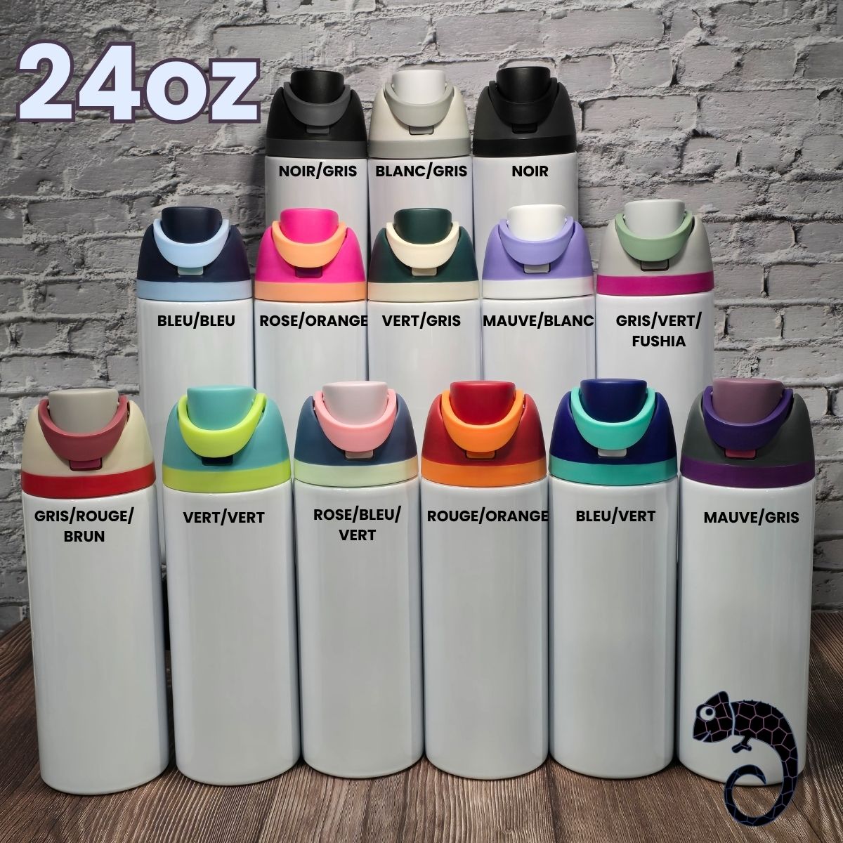 Dupe Owala – Bouteille isotherme avec paille intégrée (32oz, 24oz, 16oz)