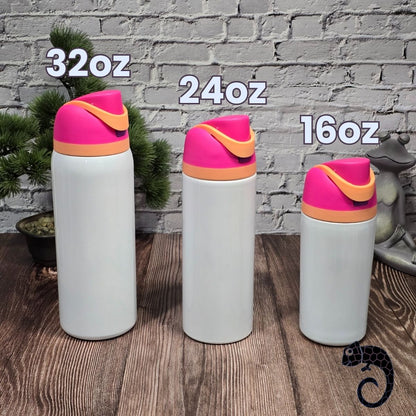 Dupe Owala – Bouteille isotherme avec paille intégrée (32oz, 24oz, 16oz)