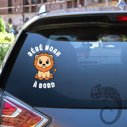 🚗 Décalque de voiture – Votre image ou logo ici