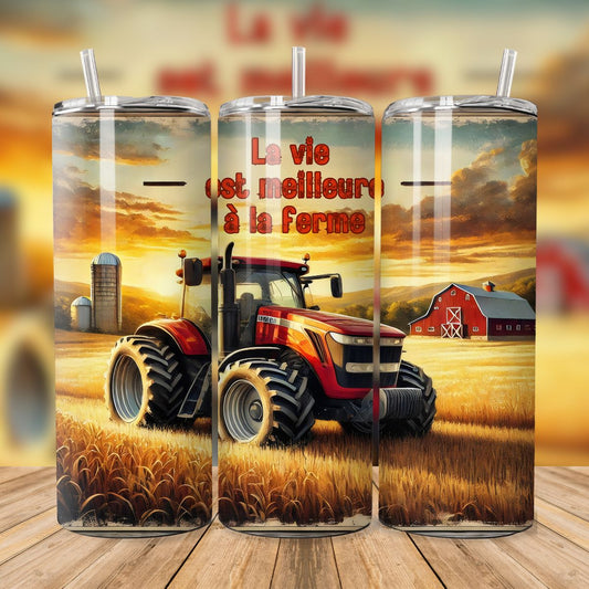 Tumbler (Gobelet) | La vie est meilleure à la ferme