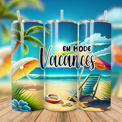 Tumbler isothermique – En mode Vacances