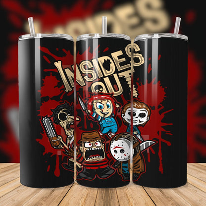 Tumbler isothermique – Insides Out (Halloween)