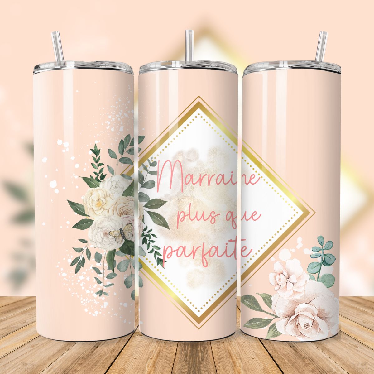 Tumbler isothermique – Marraine plus que parfaite