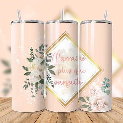 Tumbler isothermique – Marraine plus que parfaite