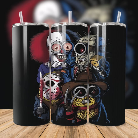 Straight Tumbler 20oz | Halloween Clown