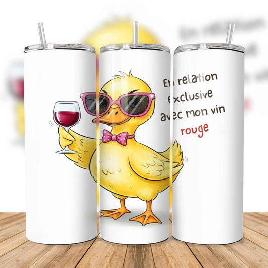 🍷Tumbler isothermique – Relation exclusive avec mon vin