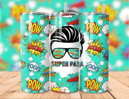 Tumbler isothermique – Super Papa Comics