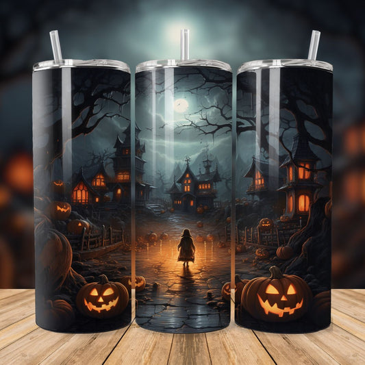 Straight Tumbler 20oz | Halloween Clown