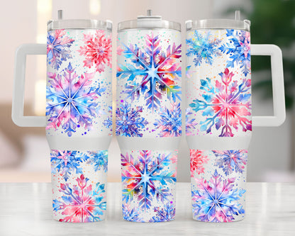 Tumbler isothermique 40oz – Flocons