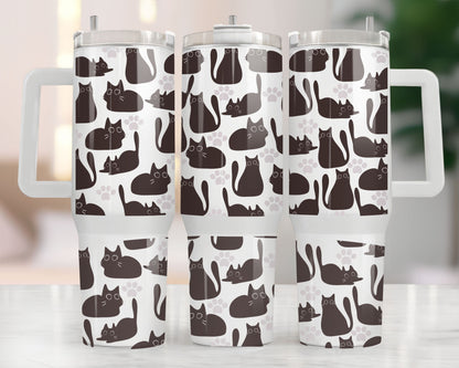 Tumbler (Gobelet) 40oz | Fluffy Cats