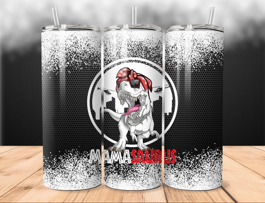 Tumbler Straight 20oz | Mom Flowers