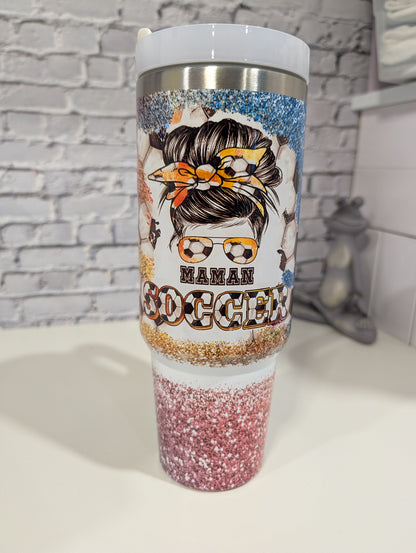 Tumbler isothermique 40oz – Maman Soccer