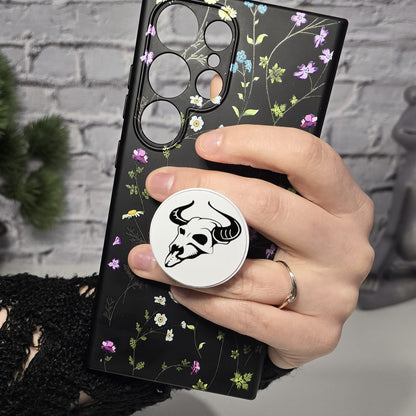 Phone Handle | Bull Skull