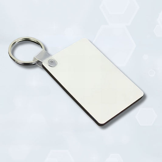Porte-clé en MDF | rectangle | Blanks - Produit vierge à sublimer