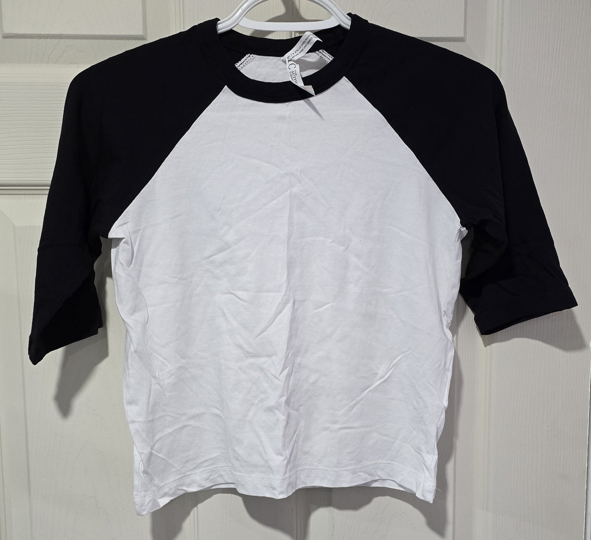 Chandail Raglan Style Baseball 100% Coton (Enfant & Adulte) ⚾👕