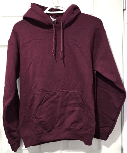 Chandail à capuche (Hoodie) unisex Gildan vierge (S à 2XL – 7 couleurs) – DTF & Vinyle thermocollant (HTV)